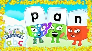 Alphablocks - Learn How To Spell P-A-N! | Words Are Everywhere | Learn to Spell