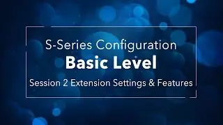 Yeastar S-Series VoIP PBX Configuration Basic Level - Session 2 Extensions