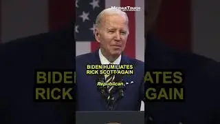 Biden HUMILIATES Rick Scott and MAGA Republicans AGAIN in New Speech