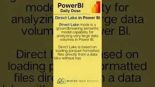 Direct Lake in Power BI | PowerBI Tutorial | Direct Lake In Microsoft Fabric