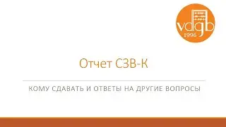 Отчет СЗВ-К. Кому сдавать и ответы на другие вопросы