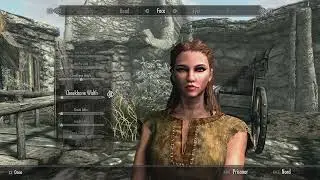 SKYRIM Female Character Creation -SETTINGS BELOW -No Mods