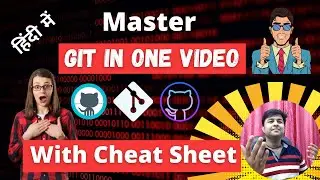 🔥GIT in One Video | Git Tutorial | Git Crash Course | Git in Hindi