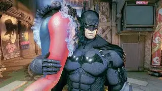 Batman Captures Harley Quinn Scene - Batman: Arkham Knight