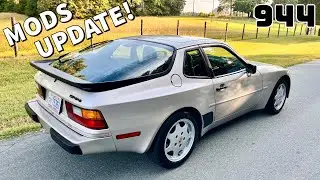 Modifications Update & Review of My Porsche 944