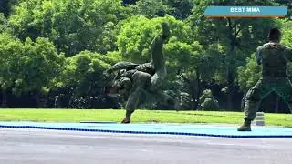 China Special Forces Stick Fighting