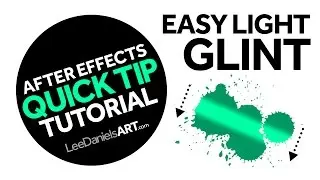 After Effects Tutorial | QUICK TIP | Easy Light Glint