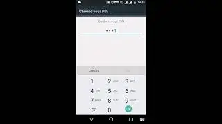 Android Security Lock Demo