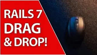 Drag And Drop With Stimulus JS | Intro To Ruby On Rails 7 Part 22