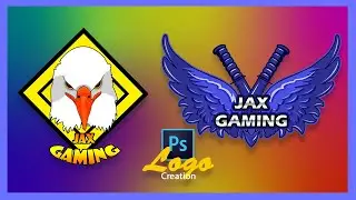 2 Digital Artists creating same logo ( photoshop ) Episode 1