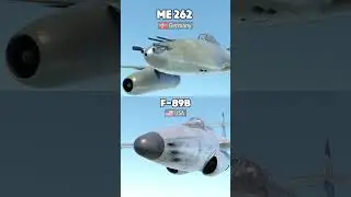 F-89B vs Me-262 - CANNONS - Sound Effects