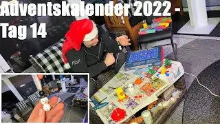 Adventskalender öffnen & basteln Tag 14/24 Bastelkalender mit 24 kunsthandwerklichen Bastelarbeiten