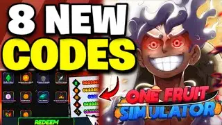 *NEW* ONE FRUIT SIMULATOR CODES IN 2024! ROBLOX ONE FRUIT SIMULATOR CODE