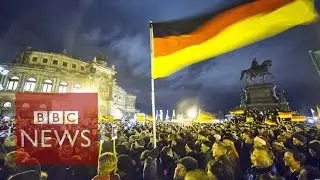 Anti-Islam Pegida rally in Dresden sees record turnout