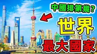 全世界最大的10個國家！中國美國到底誰更大？第10名幾乎沒人知道，卻是“非洲最強霸主”。|#世界之最top #世界之最 #出類拔萃 #腦洞大開 #top10 #最大國家 #面積最大