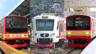 GAK ADA SEPINYA STASIUN MANGGARAI ~ Nonton Kereta Api KRL Commuter Line Terbaru JR 205 Marchen