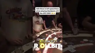 Intense $50,000 Blackjack Hand With Dana White! #blackjack #danawhite #gambling #casino