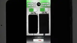 iPhone 14 Pro Max vs Samsung S23 Ultra – Shocking Charging Test! ⚡🔥