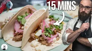 Can You Make Great Tacos FAST?! 🦃🌮