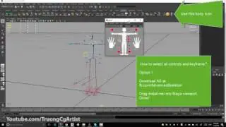 How to select all controls and keyframe?