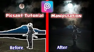 PicsArt Tutorial Photo Manipulation Moonlight Ronin - PicsArt Editing