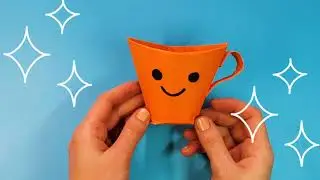 How To Make A Mini Paper Cup // Simple Craft Ideas As a Gift