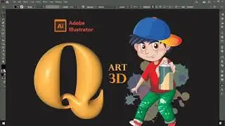 3D Text Effect Bubble in Illustrator Create | Adobe Illustrator  | 2023