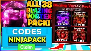 ALL 38 FREE BLAZING VORTEX PET CODES IN NINJA LEGENDS! Roblox