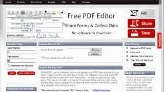 Free online PDF tools