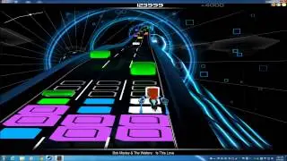 Is This Love by Bob Marley & The Wailers-Audiosurf