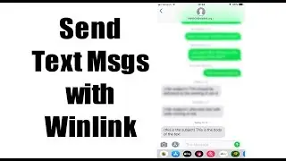 Send Text Messages from Winlink