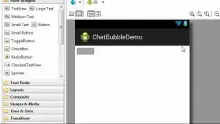 Android tutorial for beginners - 102 - Chat Bubble Application part -1