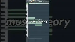 MUSIC THEORY FL STUDIO TUTORIAL! #flstudio #musicproduction #musictheory #flstudiotutorial