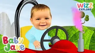 Baby Jake | Riding a Red Tractor | Full Episodes | Wizz Explore