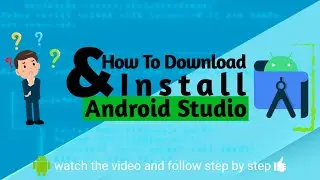 How to download and install Android Studio on Windows 10 computer. With Gradle installation