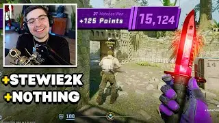 SHROUD PLAYS PROMOTION MATCH FOR PURPLE (15 000+) RANK WITH STEWIE2K & N0THING!! CS2