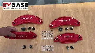 EVBASE Caliper Covers: The Ultimate Upgrade for Your Tesla Model 3/Y