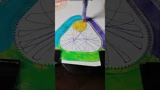 Polygon spirograph #spirograph