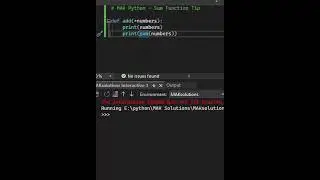 Python Tips - Sum Function Tip #python #pythontricks #programming #pythontricks #viral