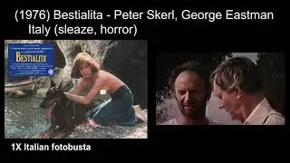 Italian horror & giallo movies: 1976 part1 ('House with the Windows that Laugh', SS Experiment Camp)