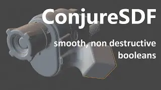 Blender | ConjureSDF demo - SDF modelling