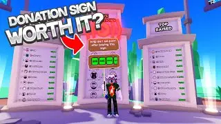 Should you BUY the donation sign in Pls Donate 💸 - Roblox