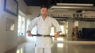 How To Tie Your Karate Belt