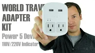 Best International Power Adapter? - Ceptics World Travel Adapter Kit with USB Review