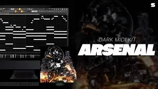 [FREE] Best Dark Trap Piano Midi Kit “ARSENAL” [KANYE WEST, TRAVIS SCOTT, DRAKE] Midi Pack 2023