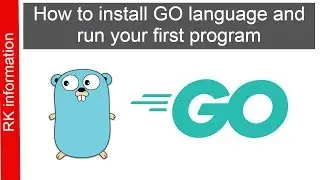 How to install GO language and run your first program