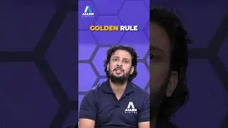 Golden Rule to Crack NEET 2024 Exam ✌️| Master Plan by ALLEN Expert | ALLEN NEET