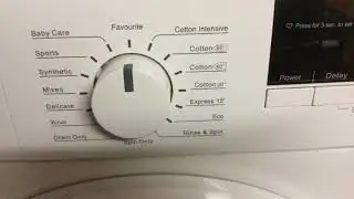 Logik L814Wm16 Washing Machine Overview