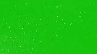 Snowflakes Snow Falling 4K Green Screen Video Loop ~ =Animation 2021