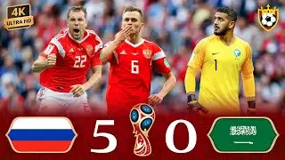 Russia destroys Saudi Arabia by five at the opening of the World Cup 🤯💥 ● Full Highlights 🎞️ | 4K